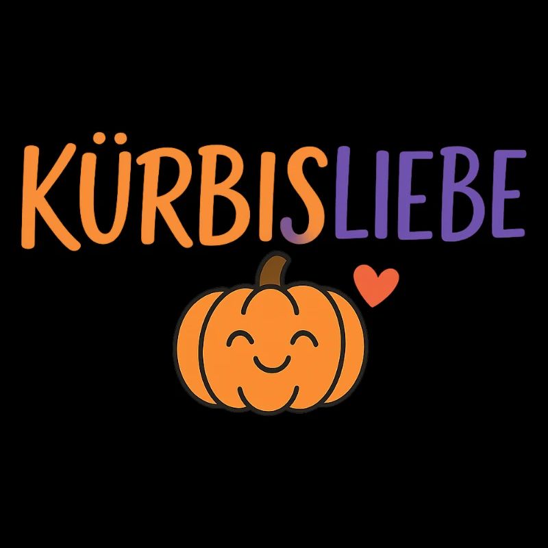 Kürbisliebe Comic Design