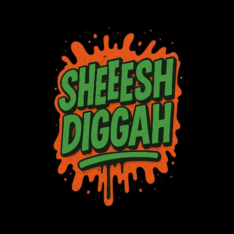 Digga Youth Language Graffiti