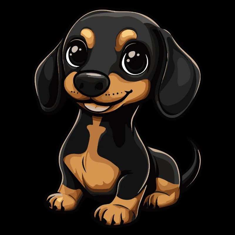 Teckel BadgerDog Cute