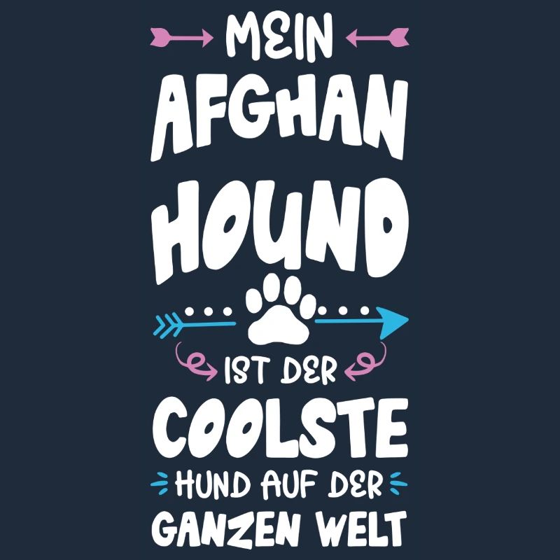 afghan hound hund spruch