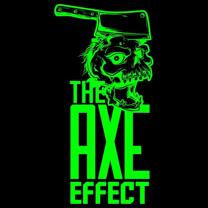 Skull mit Axt