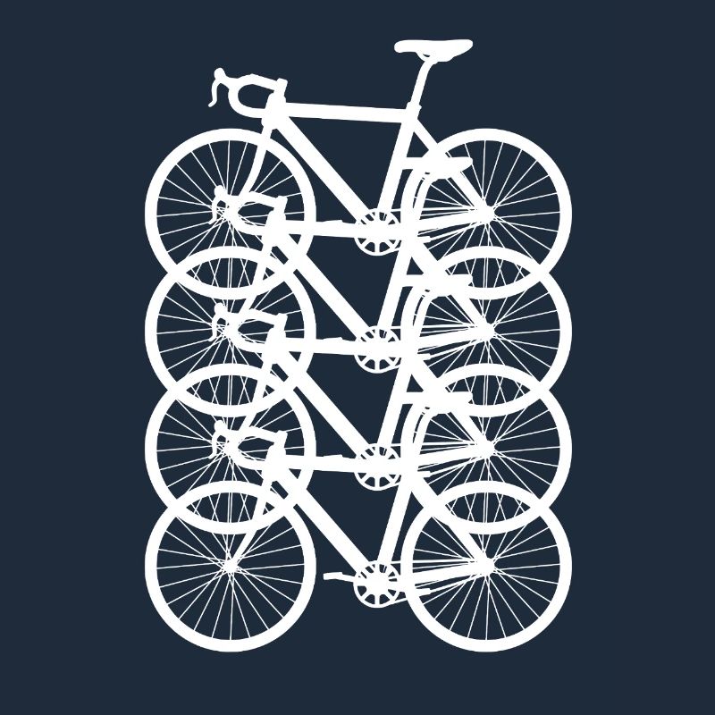 Fahrrad Schatten Radfahrer