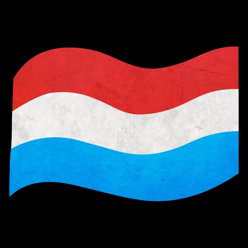 Le drapeau du Luxembourg