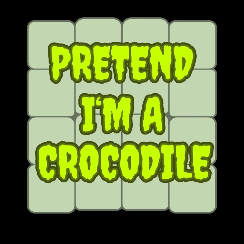 Pretend I'm a Crocodile - Crocodile Costume