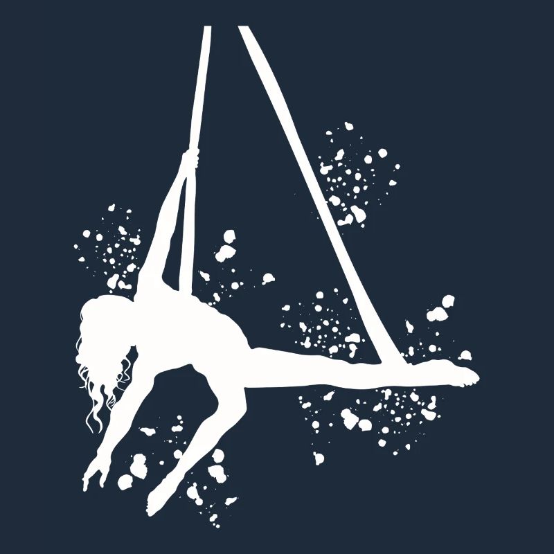 Vertical Cloth Aerial Acrobatics Aerial Silk