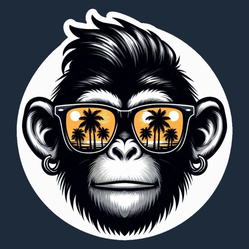 Lunettes de singe Palmiers