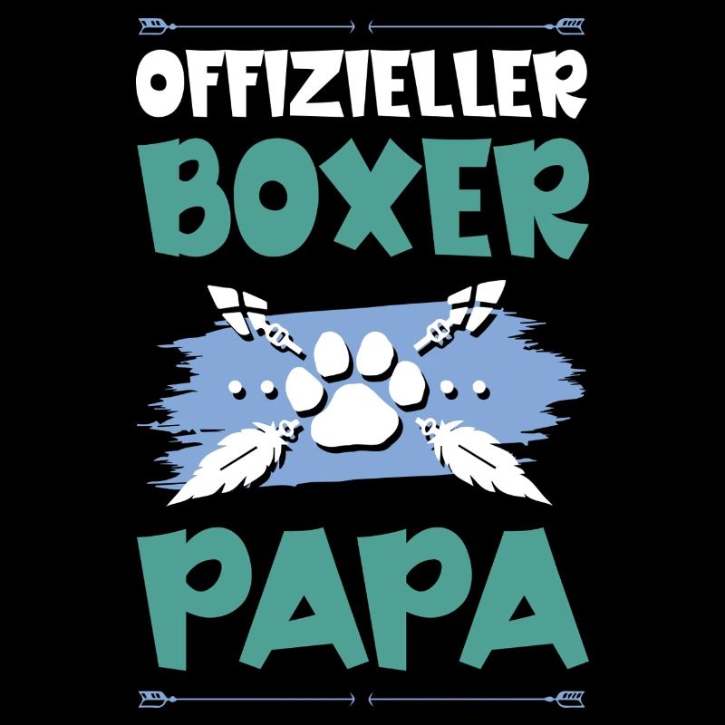 boxer hunde papa