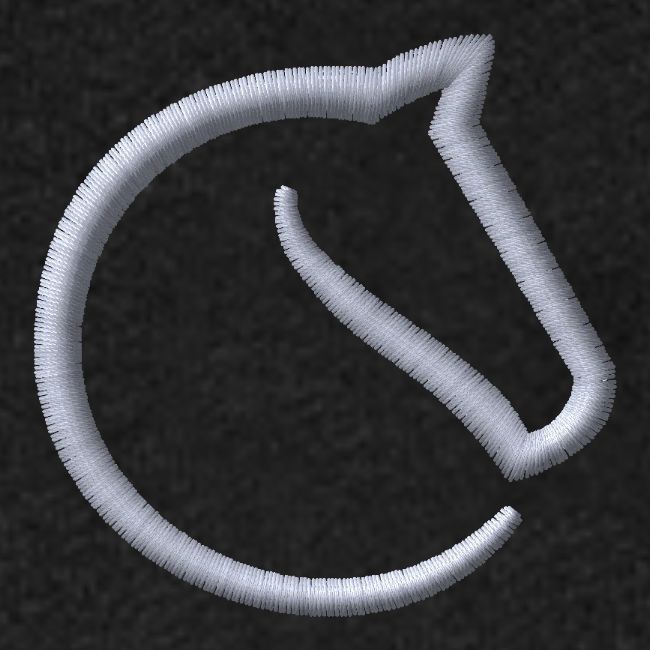 embroidered lichess logo