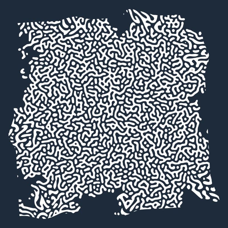 turing pattern weiss - Würmchen