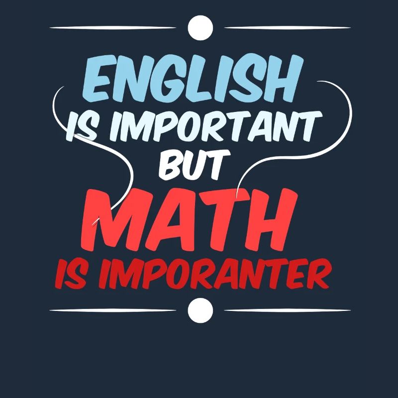 Math Math Math Professeur de mathématiques Mathématicien