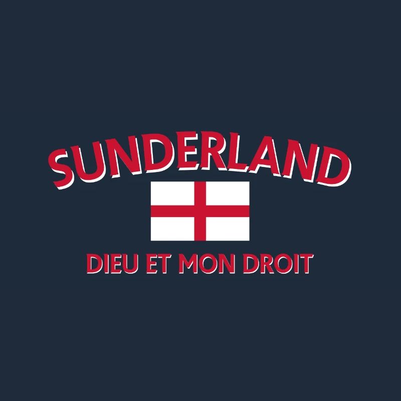 Drapeau de Sunderland Devise Écusson