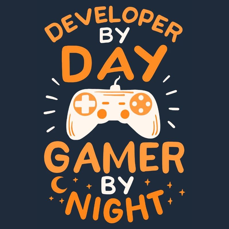 Developer By Day Gamer By Night Developer Gambler