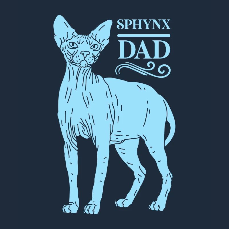 Sphynx Dad Sphynx-Katze Sphinx Katze Geschenk
