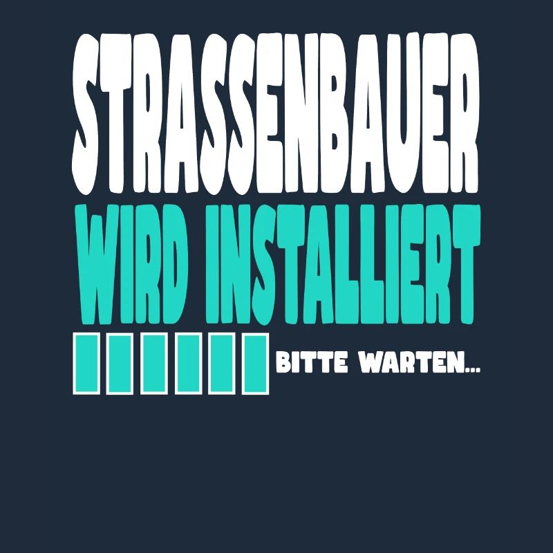 Strassenbauer wird installiert
