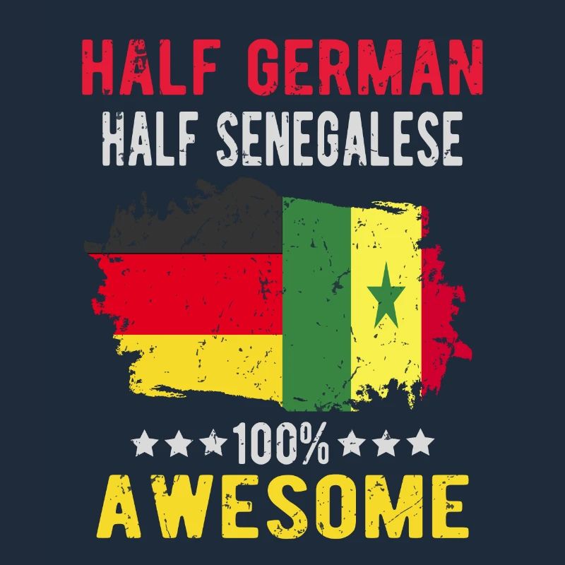 Half German half Senegalese