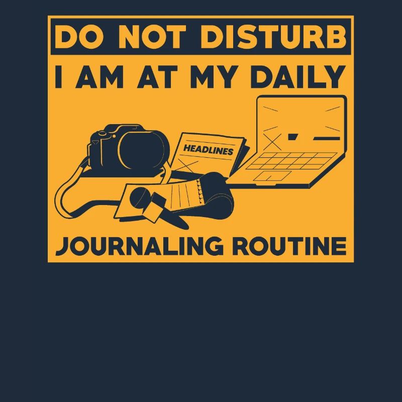 Journaling routine funny, journaling don't interfere
