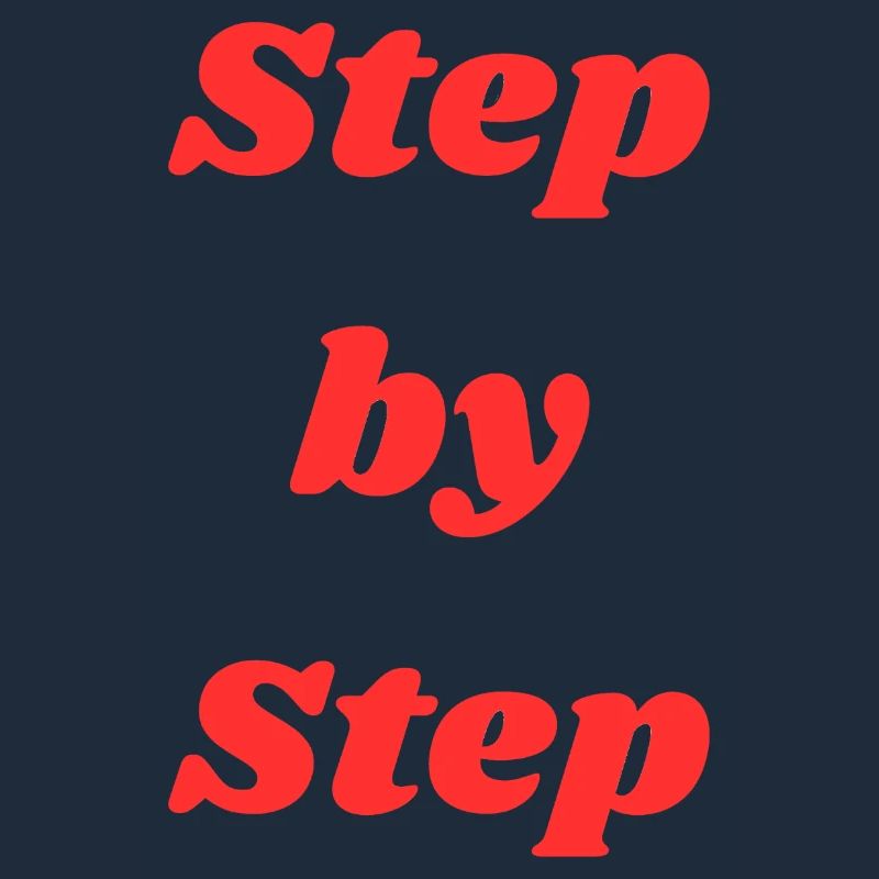 Step by step typography