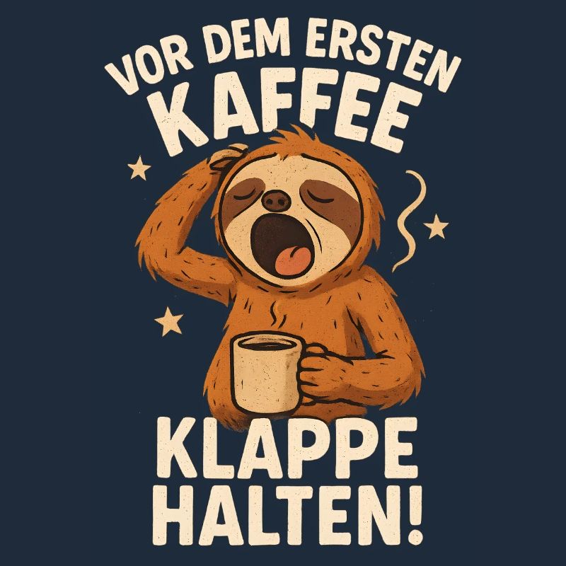 Shut up before the first coffee!