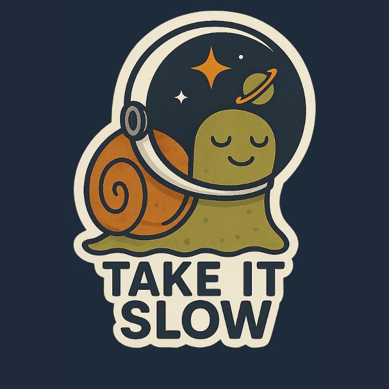 Take it slow - snail's pace in space, so what?