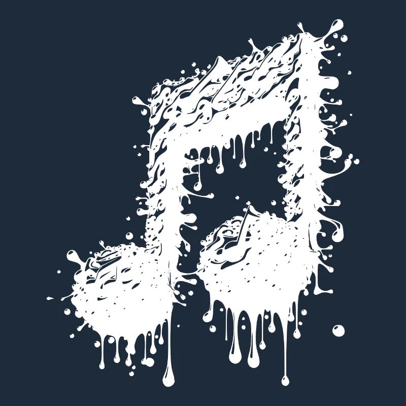 Liquid Music Eighth Notes Scale