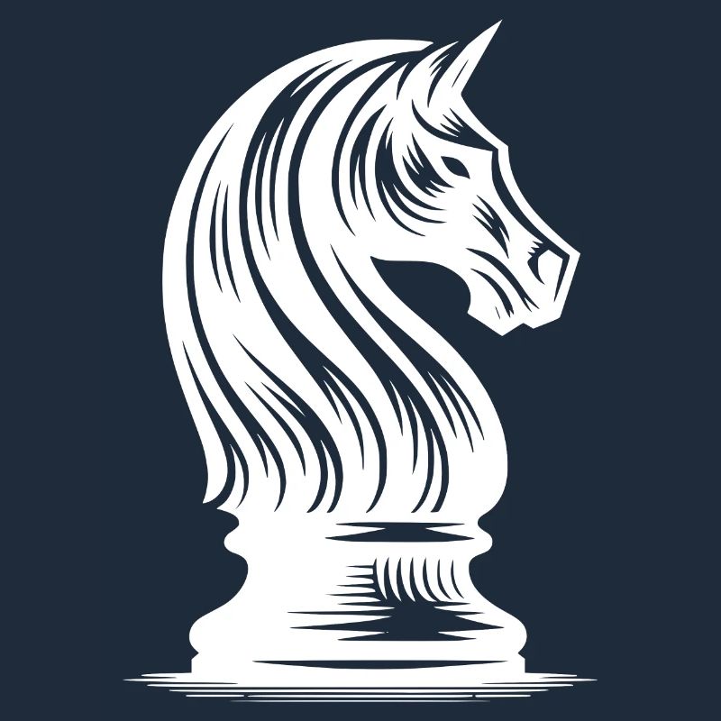 Chess Horse Drawing Chess Piece Knight