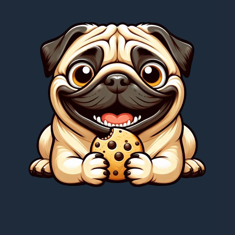 mignon carlin biscuit biscuits dessin animé dessert chien