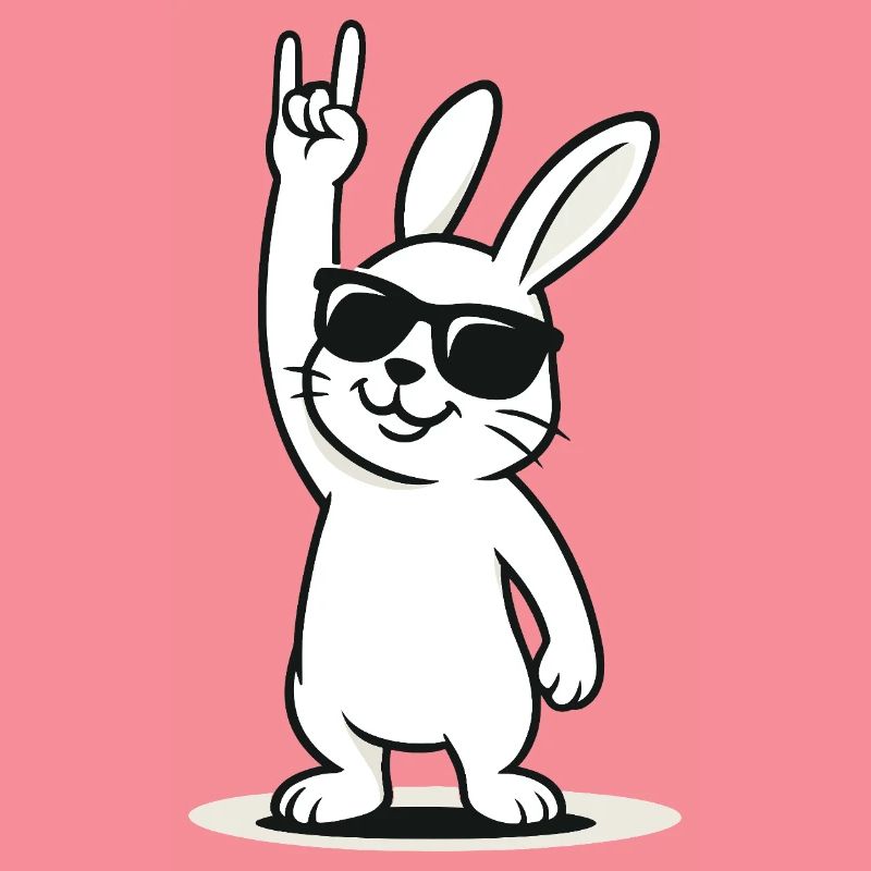 Lapin à bascule