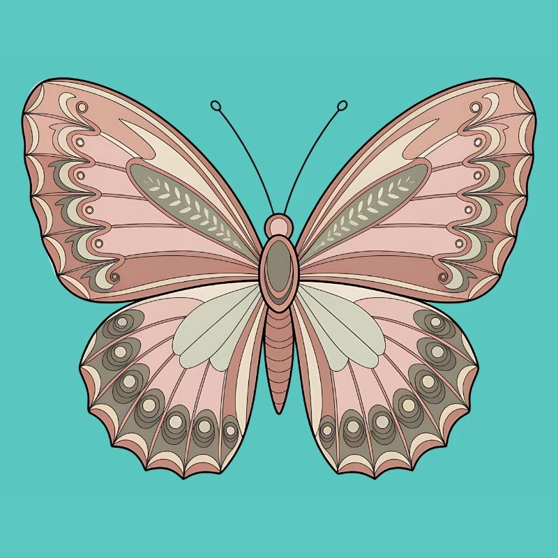 Boho Schmetterling