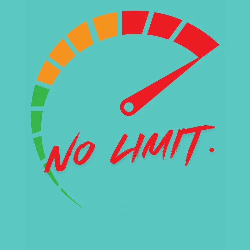 No limit: speed display