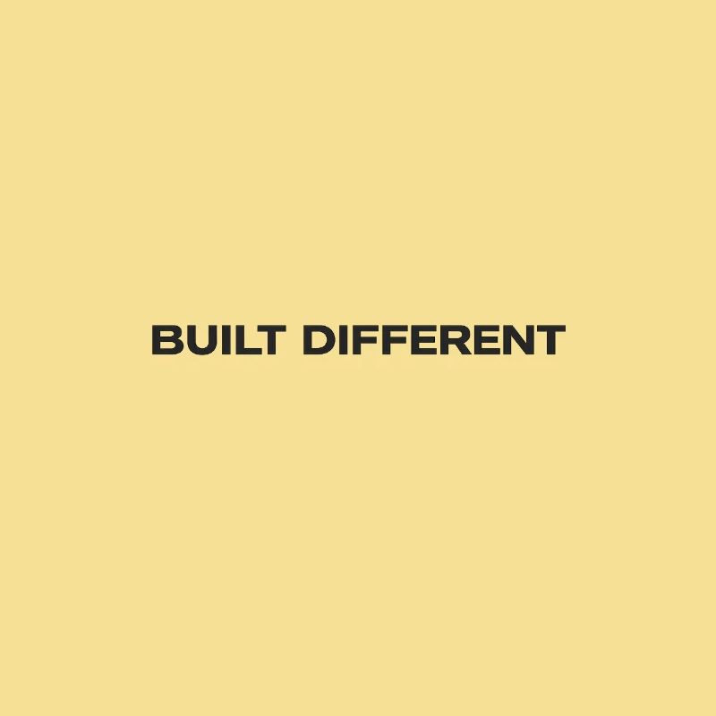 Construit différemment