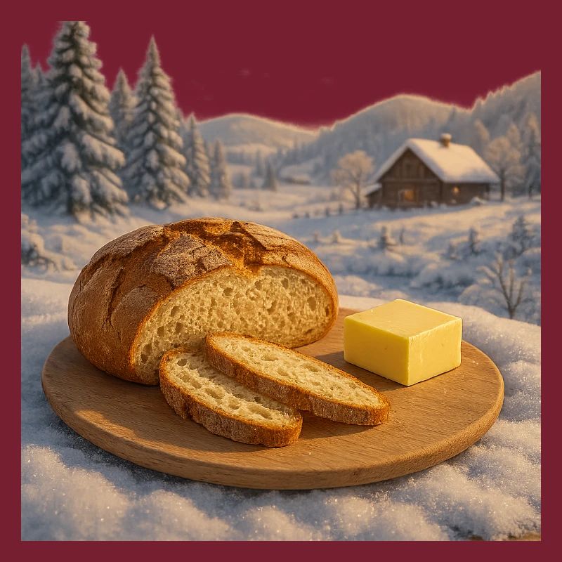 Rustic snack