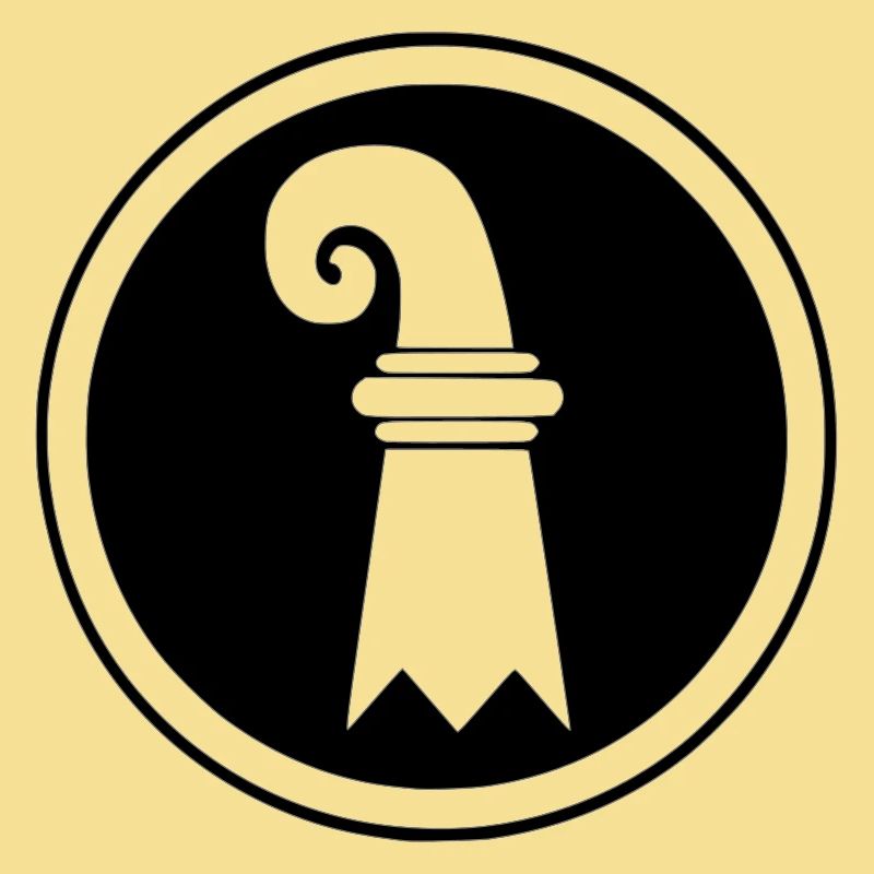 Drapeau de Bâle en cercle