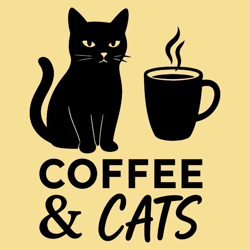 Chat de café