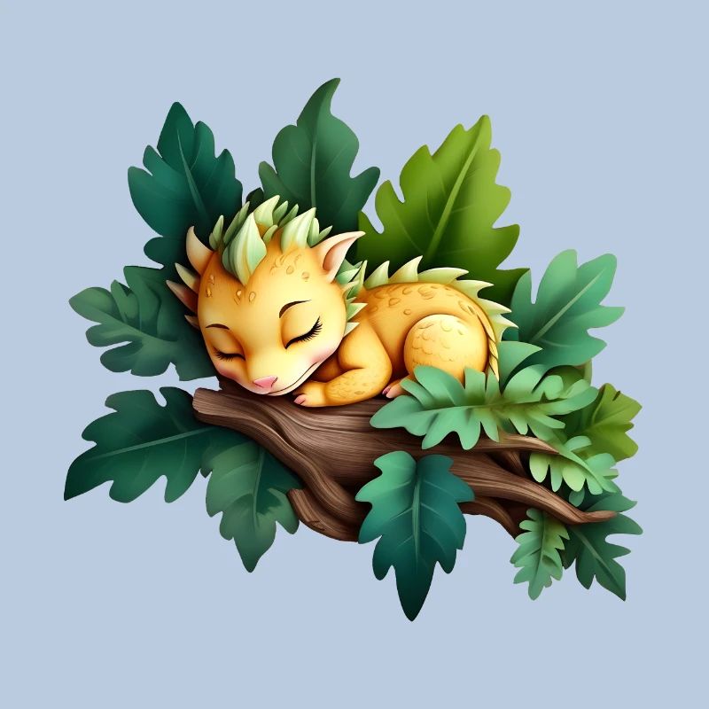 Dragon de bois endormi 2024