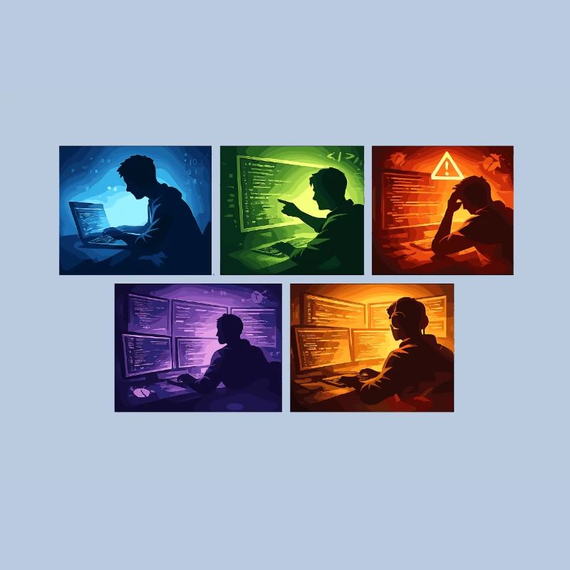 Ombre de code multi-écran