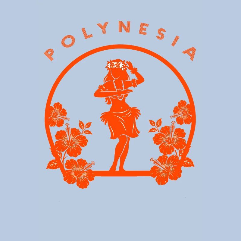 Polynesia Aloha Hula Dancer & Fleur d’Hibiscus
