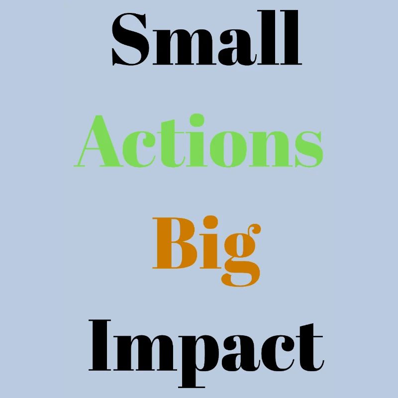 Dynamic Bold Actions Typography Design