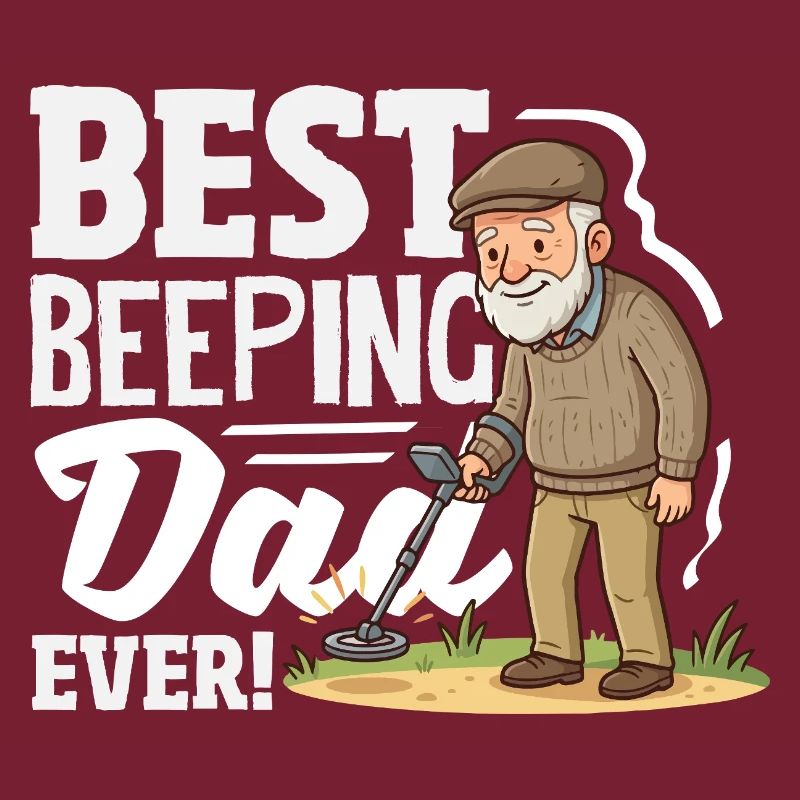 Bester Piepender Papa Sondengänger Spruch