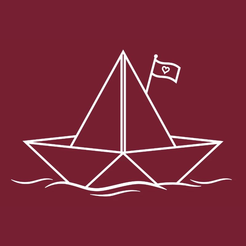 Papierschiff Papierboot