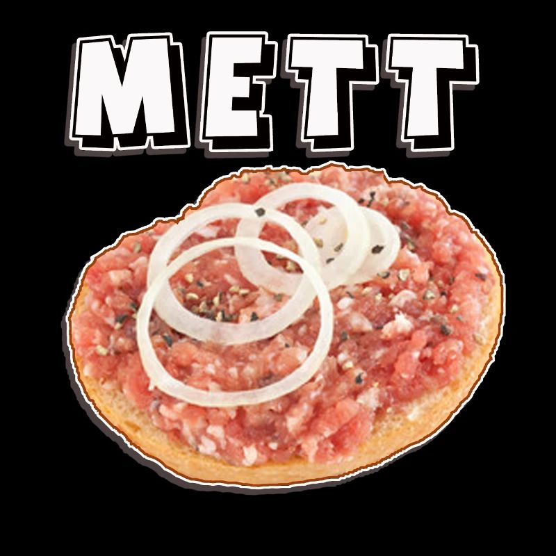  Pop Art Mettbrötchen t-shirt mett Fan Hackfleisch