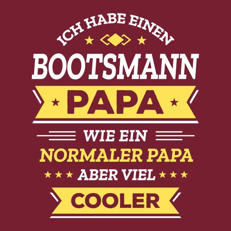BOOTSMANN PAPA - COOLER ALS NORMAL, MARITIME HELD