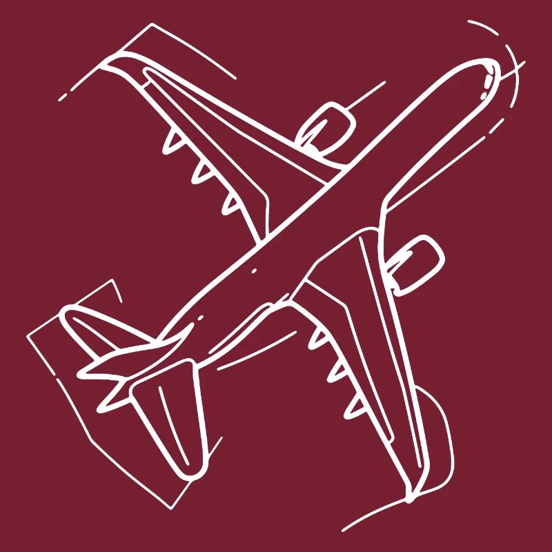 Flugzeug Zeichnung
