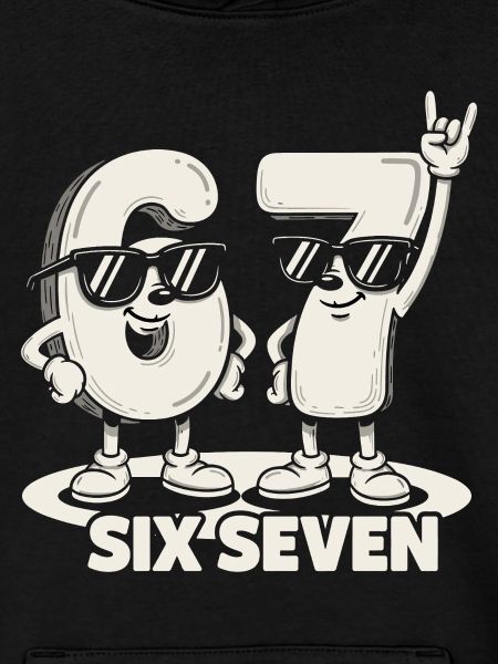 67 Six Seven meme 6 7 - Retro Rockmusik-gave