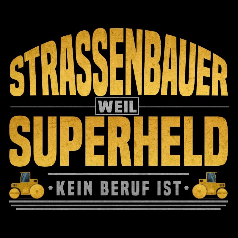 Strassenbauer Superheld
