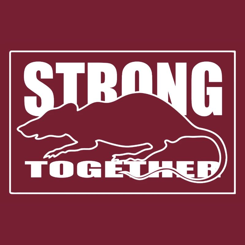 Unity Rongeur Silhouette Graphic Tee blanc