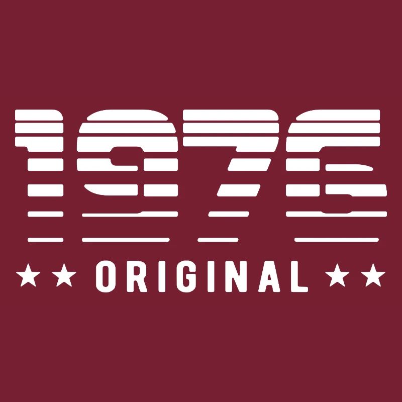 1976 Original Retrodesign | Geburtstag