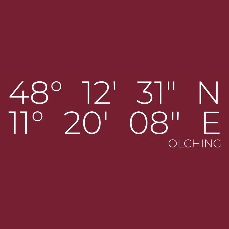 Coordinates Olching Bavaria