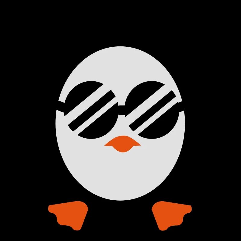 Cooler Pinguin