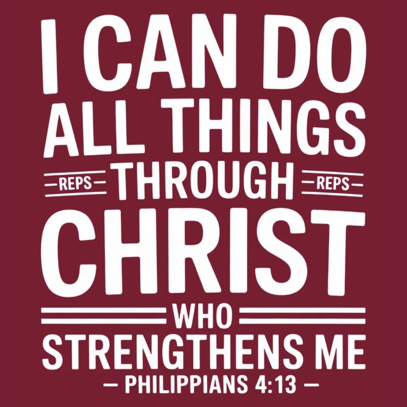 All through Christ Power Philippians 4:13
