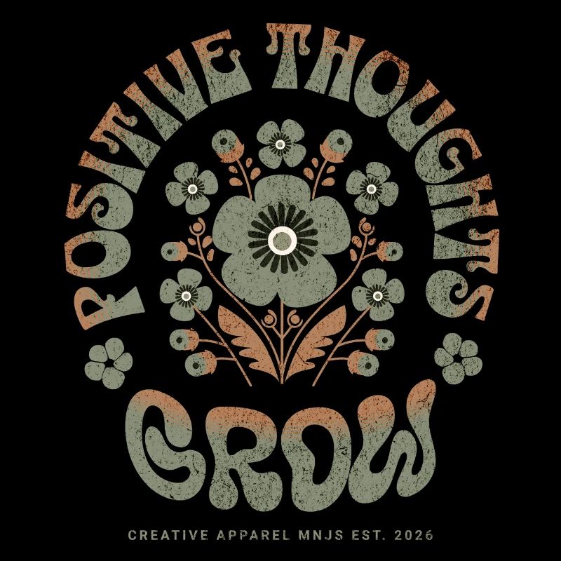 Les pensées positives fleurissent